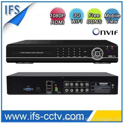 4CH H. 264 P2p 1080P HDMI Network CCTV DVR (ISR-S5004)